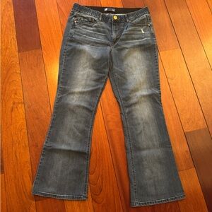 Democracy Dark-Wash Bootcut Jeans